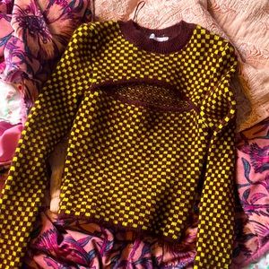 Zara crop sweater